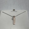 Target Silver Plated Sister Pendant Necklace New