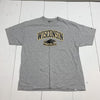 Russell Wisconsin milwaukee Panthers Grey Short Sleeve Size 2XL