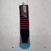 Unsimply Stitched Athletics Red Black Socks Mens Size 8-12