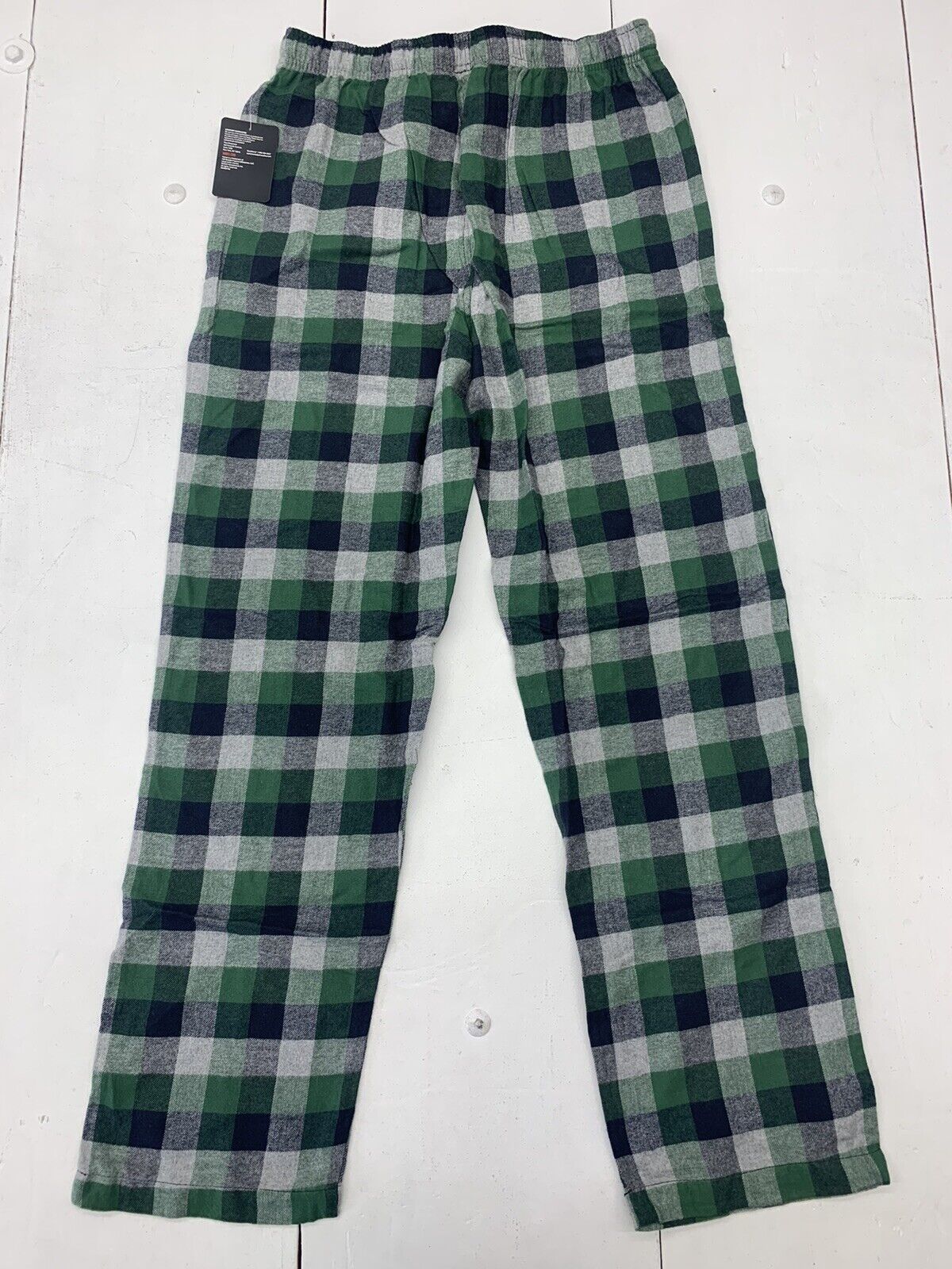 Hanes Mens Green Plaid Pajama Pants Size Medium - beyond exchange