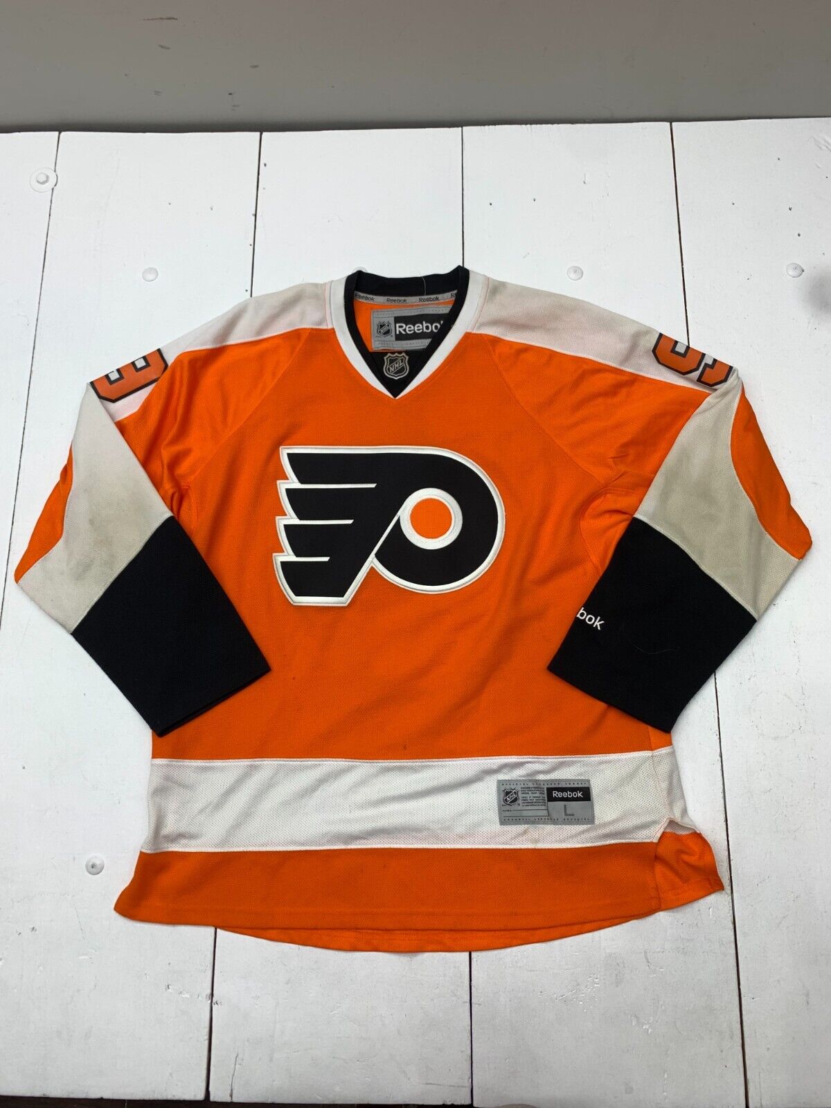 Reebok Philadelphia Flyers Ivan Provorov Home Jersey Size Large