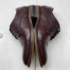 Stacy Adams 43418 ￼Burgundy Brown Leather Cap Toe Oxford Dress Shoe Boys Sz 12