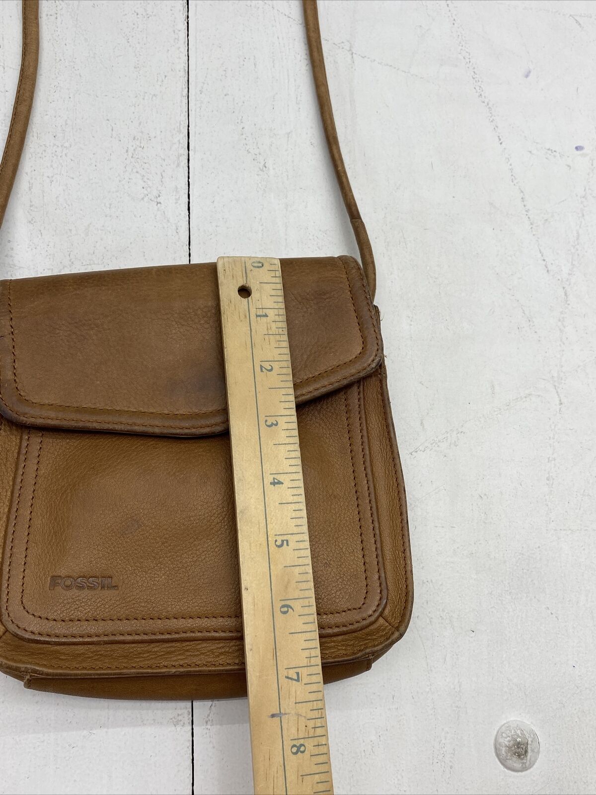 Fossil | Bags | Vintage Fossil Brown Leather Crossovershoulder Handbag |  Poshmark