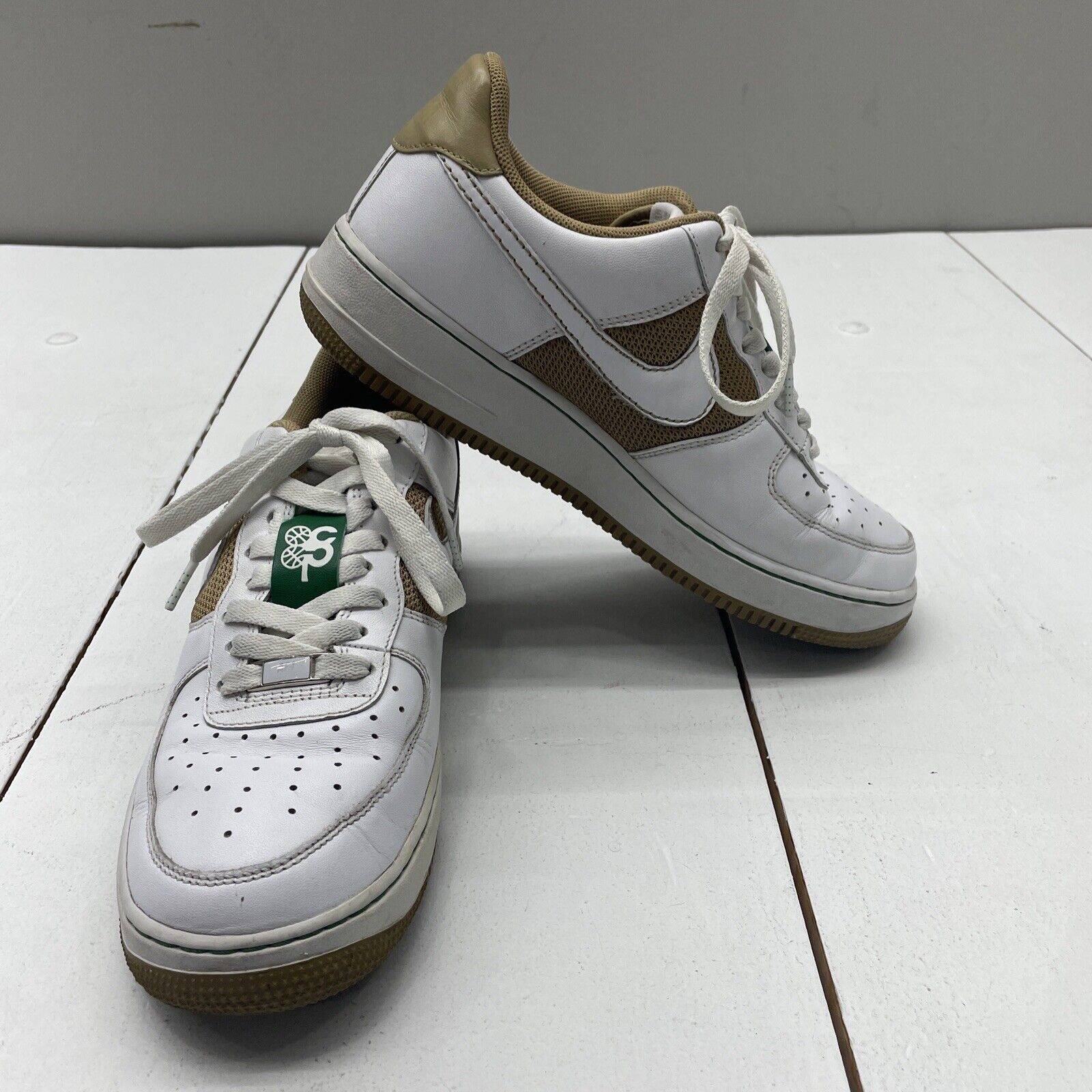 Nike Air Force 1 Low '07 'Cloverdale Park' White Green 315122-211 Men Size 9