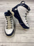 Nike 302370-145 Air Jordan 9 Retro UNC White University Pearl Blue Size 9*
