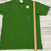 Duck Head Green Knit Short Sleeve Polo Shirt Men Size M Classic Fit NEW