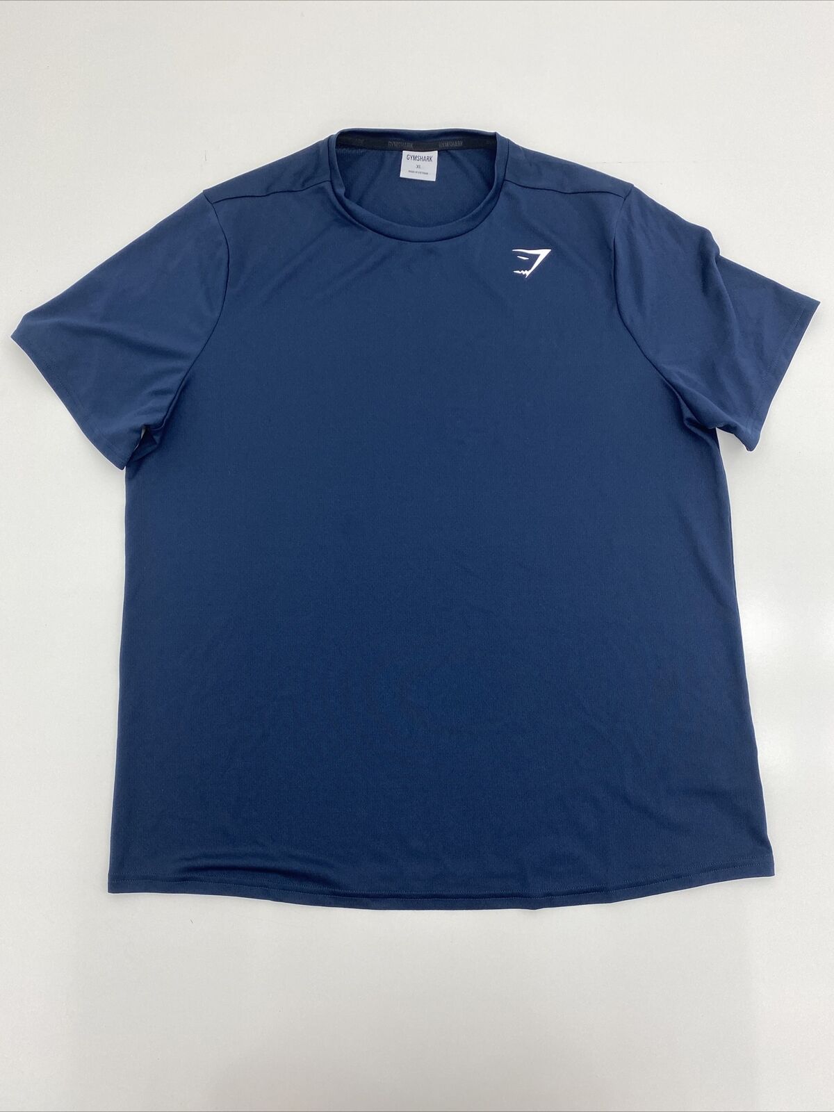 Gymshark Arrival Regular Fit T-Shirt Navy Blue Mens Size Extra