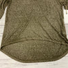 Leith Boutique Olive Tumeric 1/2 Sleeve Shirt Tunic Blouse Women Size XL NEW
