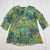 Brooks Brothers Womens Green Multicolor Sheer Button up size XL