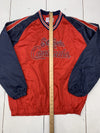 MLB Mens Red St. Louis Cardinals Wind Breaker Size Large