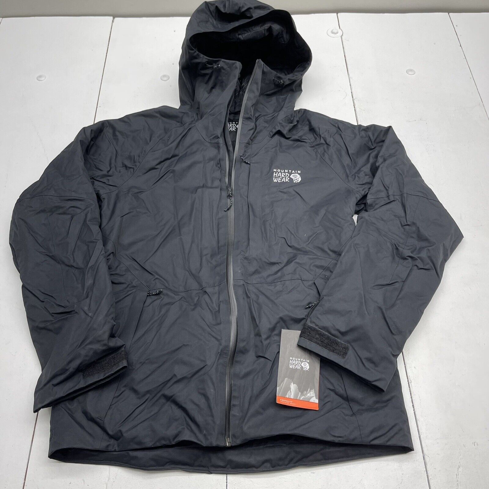 Mountain Hardwear Firewall/2 TM Black Insulated Jacket Mens Size Small New