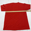 Christmas Graphic Print Red Short Sleeve T-Shirt Mens Size Medium