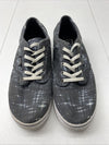 Vans Off the Wall TB4R Gray Stars Skater Sneakers Women&#39;s Size 6.5*