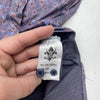 Westport Black Purple Diamond Printed Sport Button Up Mens Size 4XL
