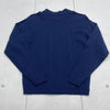 Vintage Pendleton Navy Blue Mock Neck Wool Sweater Women’s Size Medium