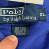 Polo Ralph Lauren Blue Knit Short Sleeve Shirt Men Size XL Green Mini Pony
