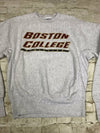 Vintage Dead Stock Lee Gray Crew Sweatshirt Boston College NCAA Adult Size M *