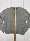 Mariele Waithe Womens Grey Cashmere Sweater Size Large