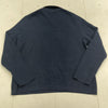 Marks &amp; Spencer Autograph Supima Cotton Navy Blue 1/4 Zip Pick Sweater Mens XL