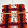Dior Red Leopard Printed Square 70 Scarf Women&#39;s One Size NEW