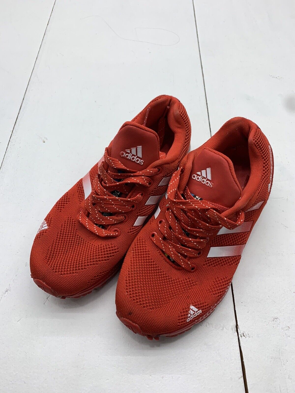 Adidas Mens Red Athletic Running Shoes Size 6