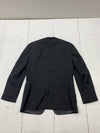 Ike Behar Mens Black Suit Jacket Size 38 Short Super 120s