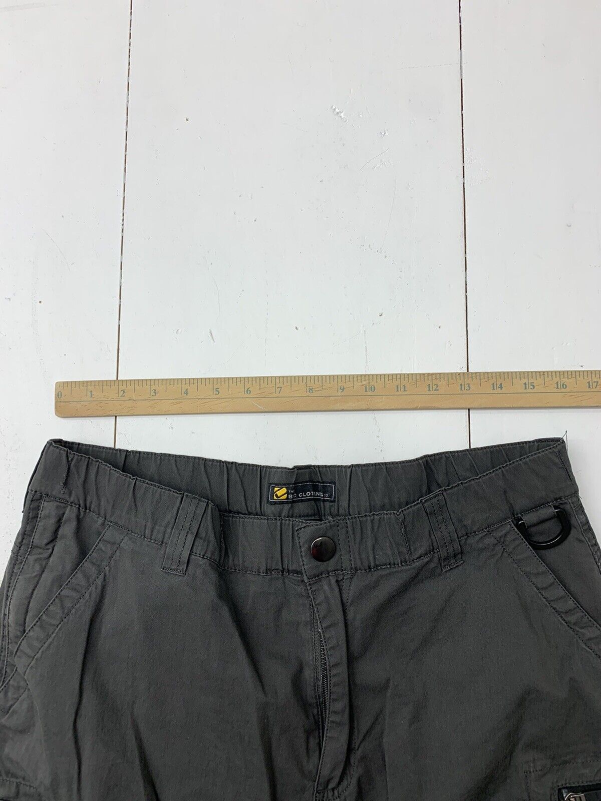 BC Clothing Mens Convertible Pant - Charcoal - Xxlx30