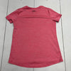Under Armour Pink Loose Fit Heatgear Short Sleeve T-Shirt Girls Size X-Large