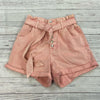 Vervet Boutique Pink Paperbag Shorts with Tie Belt Woman’s Size Medium
