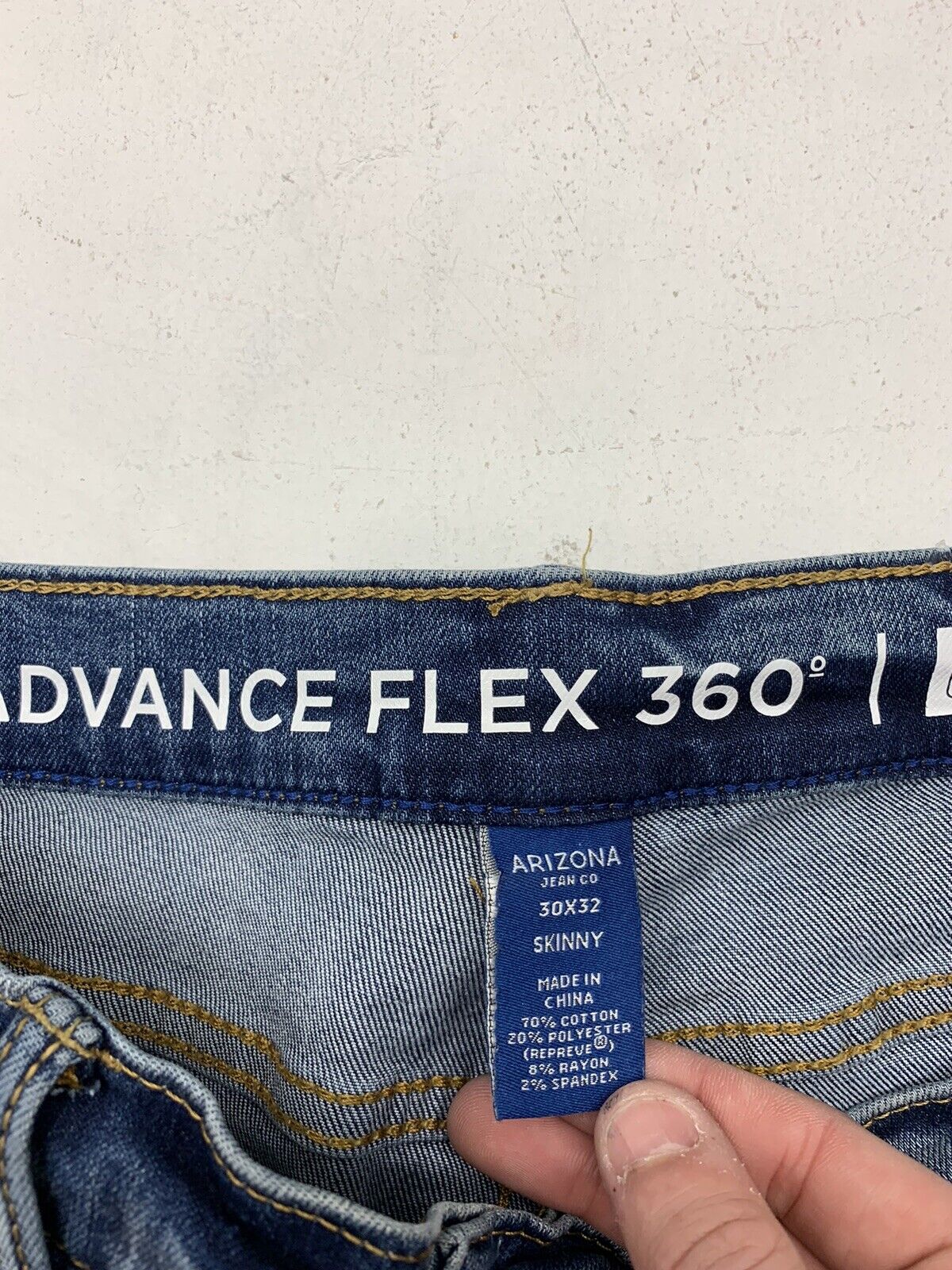 Arizona Jeans Blue Skinny Size 30/32 - beyond exchange