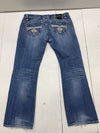 Rock Revival Mens George Blue Denim Jeans Size 38/30