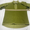 Vintage Fubu Green Fleece Corduroy Trim 1/2 Zip Sweater Mens Size Large