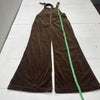 Rolla’s Eastcoast Flare Brown Corduroy Overalls Women’s Size 31 $159
