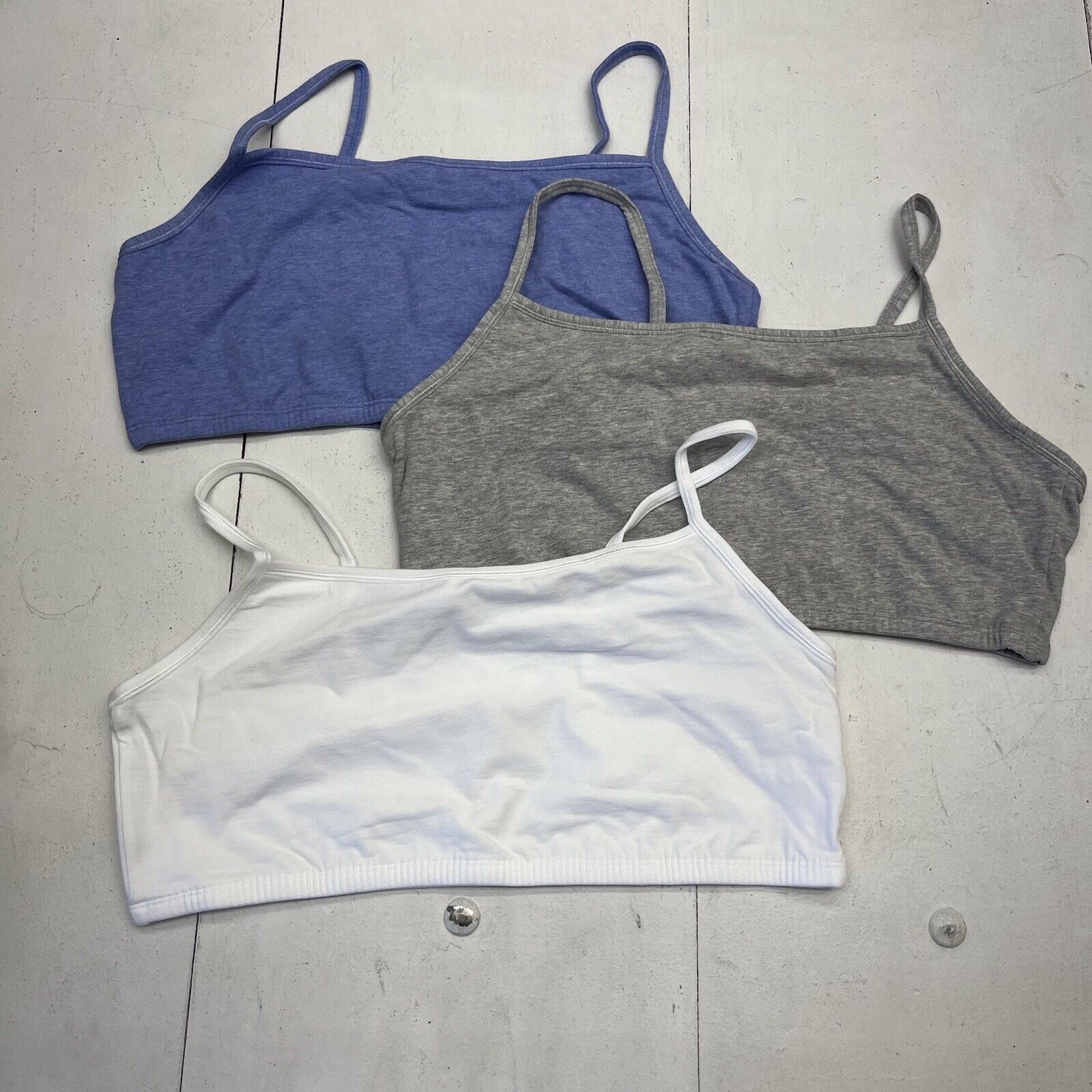 Fruit Of The Loom 3 Pack Strappy Sports Bra Womens Size 44 NEW - beyond  exchange