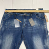 Raw X Apparel Medium Blue Skinny Jeans Mens Size 40 New