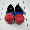 Marvel Spider-Man Blue And Red Elastic Heel Slippers Kids Boys Size 11 - 12