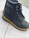 Timberland 9477R Navy Blue 6-Inch Premium Waterproof Boots Youth Size 3W*
