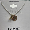Target Silver Plated Love You Are The Moon And All The Stars Pendant Necklace