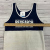 Vintage 1984 Kansas City White Blue Marathon Tank Top Mesh Shirt Woman’s Size M