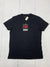 Aeropostale Mens Black Rose Embroidered Short Sleeve Shirt Size Large