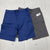 Old Navy Gray & Blue 2 Pack Straight Twill Shorts Boys Size 12 NEW