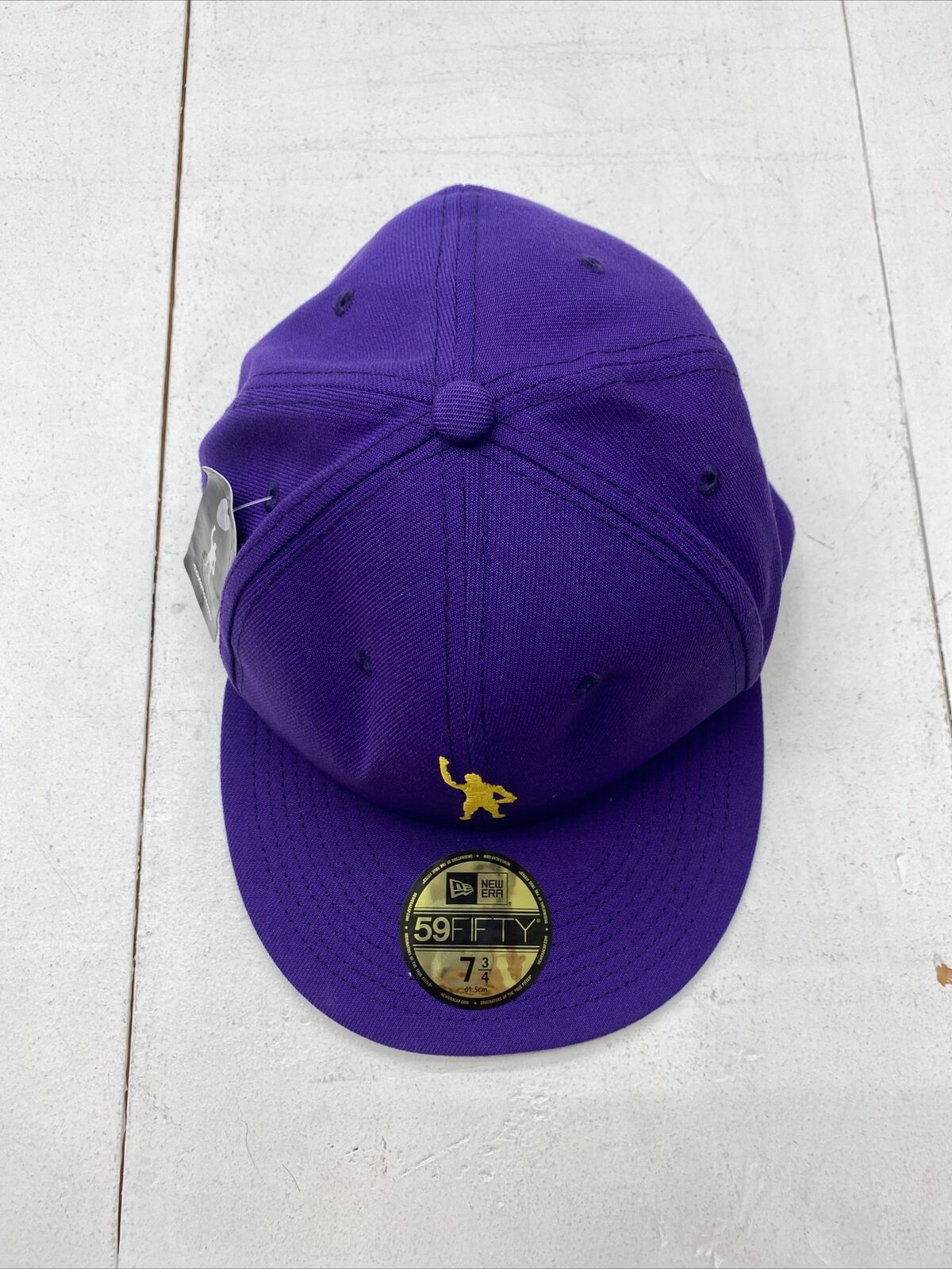 Los Angeles Lakers Blue Fitted Cap Hat 7 3/8 New Era 59Fifty 5950
