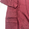 Zesica Red Long Sleeve Knit Pocket Cardigan Women’s Size Large New
