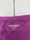 Old Navy Womens Purple Short Sleeve Tee Size XL