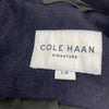 Cole Haan Signature Navy Blue Wool Blend Top Coat Mens Size Large