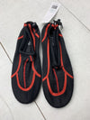 Pacific Dreams Unisex Red Black Water Shoes Size 8