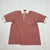Thane vintage mens Red striped polo size Large