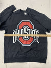 Custom Graphic Black Ohio State Pullover Sweater Adult Size Large