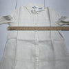 Jean Pierre Klifa White Nola Linen Tunic Women’s Size XS New
