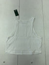 Wild Fable Womens White Ribbed Tank Size XL